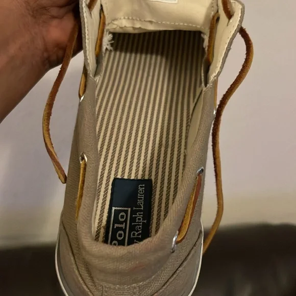Polo By Ralph Lauren shoe size 11 1/2. Please check all picture of condition. - Picture 15 of 17